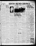 Thumbnail image of item number 1 in: 'Denton Record-Chronicle (Denton, Tex.), Vol. 39, No. 63, Ed. 1 Thursday, October 26, 1939'.