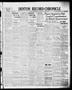 Thumbnail image of item number 1 in: 'Denton Record-Chronicle (Denton, Tex.), Vol. 39, No. 74, Ed. 1 Wednesday, November 8, 1939'.
