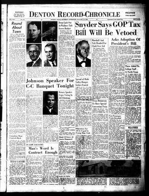 Denton Record-Chronicle (Denton, Tex.), Vol. 45, No. 132, Ed. 1 Friday, January 16, 1948