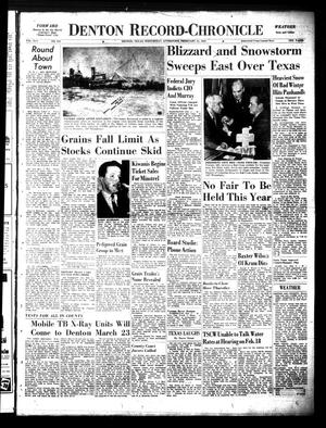 Denton Record-Chronicle (Denton, Tex.), Vol. 45, No. 154, Ed. 1 Wednesday, February 11, 1948