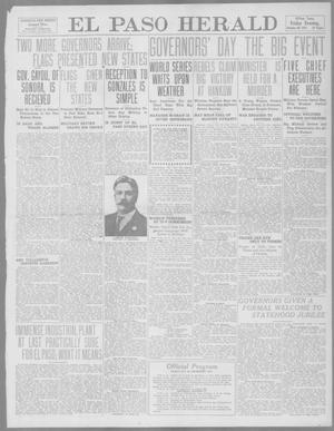 Primary view of object titled 'El Paso Herald (El Paso, Tex.), Ed. 1, Friday, October 20, 1911'.