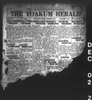 The Yoakum Herald (Yoakum, Tex.), Vol. 25, No. 45, Ed. 1 Thursday, December 2, 1920