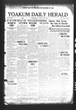 Yoakum Daily Herald (Yoakum, Tex.), Vol. 17, No. 110, Ed. 1 Saturday, April 21, 1923