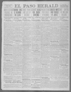 Primary view of object titled 'El Paso Herald (El Paso, Tex.), Ed. 1, Wednesday, November 22, 1911'.