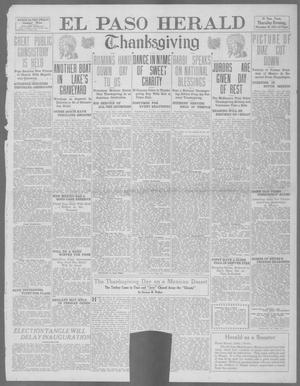 El Paso Herald (El Paso, Tex.), Ed. 1, Thursday, November 30, 1911