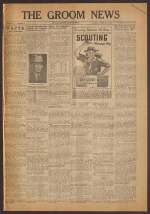 Primary view of object titled 'The Groom News (Groom, Tex.), Vol. 14, No. 50, Ed. 1 Thursday, February 8, 1940'.