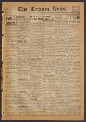 The Groom News (Groom, Tex.), Vol. 16, No. 25, Ed. 1 Thursday, August 28, 1941
