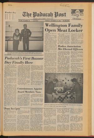 The Paducah Post (Paducah, Tex.), Vol. 78, No. 40, Ed. 1 Thursday, November 29, 1984
