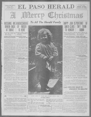 El Paso Herald (El Paso, Tex.), Ed. 1, Monday, December 25, 1911