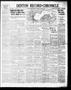 Newspaper: Denton Record-Chronicle (Denton, Tex.), Vol. 38, No. 219, Ed. 1 Thurs…