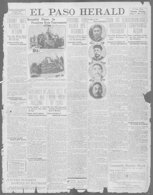 Primary view of object titled 'El Paso Herald (El Paso, Tex.), Ed. 1, Tuesday, January 2, 1912'.