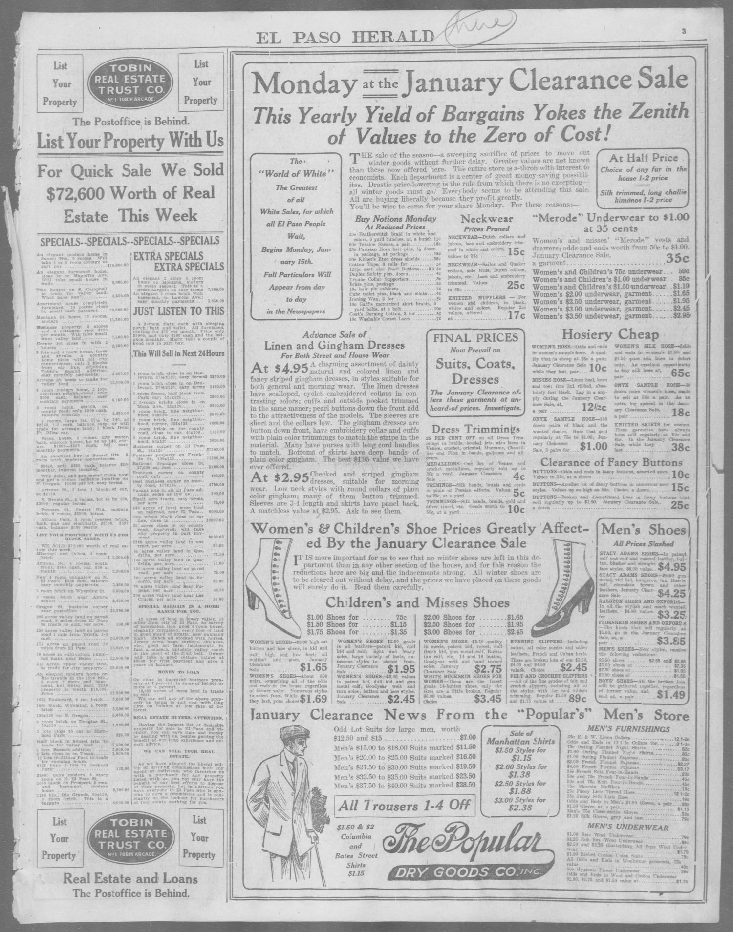 El Paso Herald (El Paso, Tex.), Ed. 1, Saturday, January 6, 1912
                                                
                                                    [Sequence #]: 3 of 24
                                                