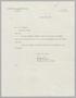 Primary view of [Letter from Anderson, Calyton & Company to Daniel W. Kempner, July 23, 1951]