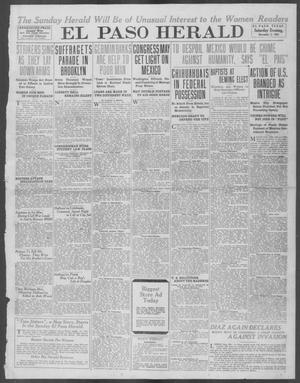 El Paso Herald (El Paso, Tex.), Ed. 1, Saturday, November 1, 1913