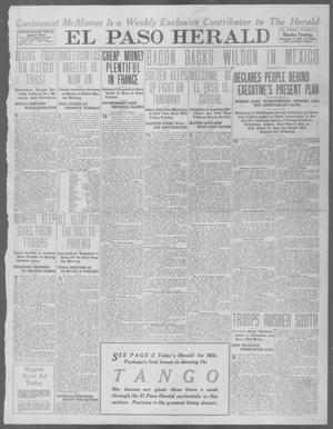 Primary view of object titled 'El Paso Herald (El Paso, Tex.), Ed. 1, Monday, November 3, 1913'.