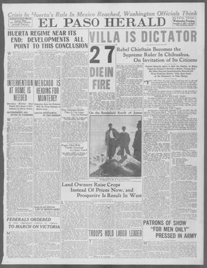 El Paso Herald (El Paso, Tex.), Ed. 1, Wednesday, December 3, 1913