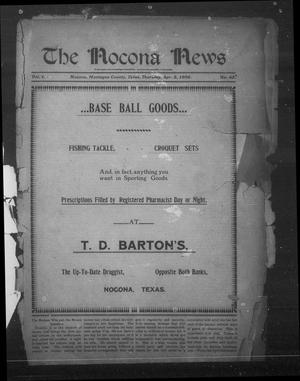 Primary view of object titled 'The Nocona News (Nocona, Tex.), Vol. 1, No. 43, Ed. 1 Thursday, April 5, 1906'.