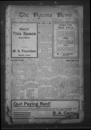The Nocona News (Nocona, Tex.), Vol. 3, No. 35, Ed. 1 Thursday, February 6, 1908