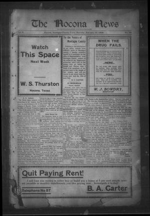The Nocona News (Nocona, Tex.), Vol. 3, No. 36, Ed. 1 Thursday, February 13, 1908