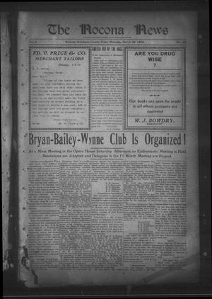 The Nocona News (Nocona, Tex.), Vol. 3, No. 42, Ed. 1 Thursday, March 26, 1908