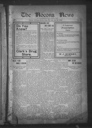 The Nocona News (Nocona, Tex.), Vol. 3, No. 51, Ed. 1 Thursday, May 28, 1908