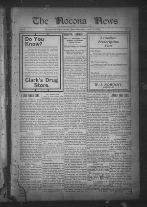 The Nocona News (Nocona, Tex.), Vol. 4, No. 2, Ed. 1 Thursday, June 18, 1908