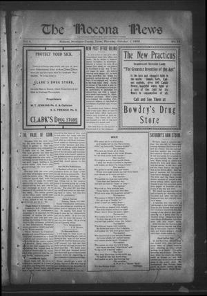 The Nocona News (Nocona, Tex.), Vol. 4, No. 17, Ed. 1 Thursday, October 1, 1908