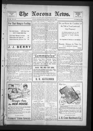 The Nocona News. (Nocona, Tex.), Vol. 16, No. 44, Ed. 1 Friday, April 8, 1921