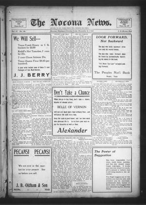 The Nocona News. (Nocona, Tex.), Vol. 17, No. 26, Ed. 1 Friday, December 2, 1921