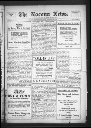 The Nocona News. (Nocona, Tex.), Vol. 18, No. 17, Ed. 1 Friday, September 29, 1922