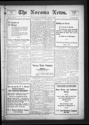Primary view of object titled 'The Nocona News. (Nocona, Tex.), Vol. 18, No. 8, Ed. 1 Friday, August 3, 1923'.