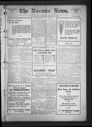 The Nocona News. (Nocona, Tex.), Vol. 18, No. 16, Ed. 1 Friday, September 28, 1923
