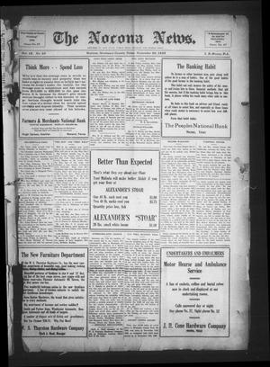 The Nocona News. (Nocona, Tex.), Vol. 18, No. 25, Ed. 1 Friday, November 30, 1923