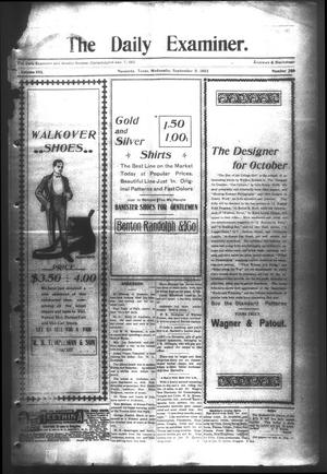 The Daily Examiner. (Navasota, Tex.), Vol. 8, No. 280, Ed. 1 Wednesday, September 9, 1903