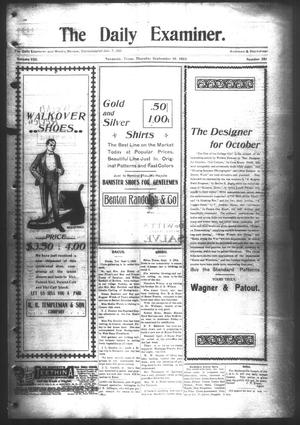 The Daily Examiner. (Navasota, Tex.), Vol. 8, No. 281, Ed. 1 Thursday, September 10, 1903