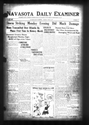 Navasota Daily Examiner (Navasota, Tex.), Vol. 32, No. 115, Ed. 1 Tuesday, June 25, 1929