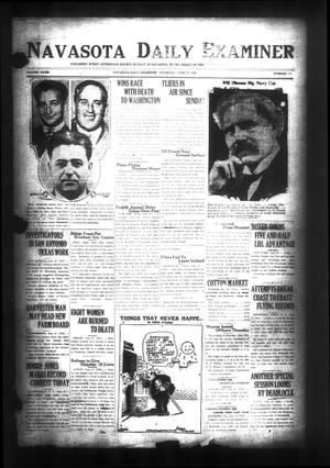 Navasota Daily Examiner (Navasota, Tex.), Vol. 32, No. 117, Ed. 1 Thursday, June 27, 1929