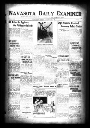Navasota Daily Examiner (Navasota, Tex.), Vol. 32, No. 175, Ed. 1 Wednesday, September 4, 1929