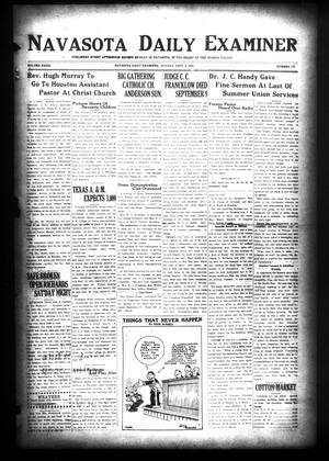 Navasota Daily Examiner (Navasota, Tex.), Vol. 32, No. 179, Ed. 1 Monday, September 9, 1929