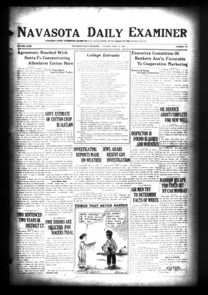 Navasota Daily Examiner (Navasota, Tex.), Vol. 32, No. 180, Ed. 1 Tuesday, September 10, 1929