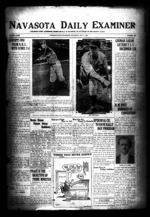 Navasota Daily Examiner (Navasota, Tex.), Vol. 32, No. 202, Ed. 1 Saturday, October 5, 1929