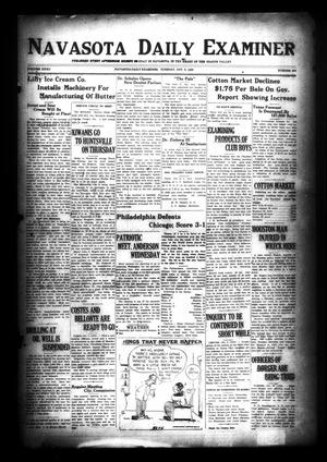 Navasota Daily Examiner (Navasota, Tex.), Vol. 32, No. 204, Ed. 1 Tuesday, October 8, 1929