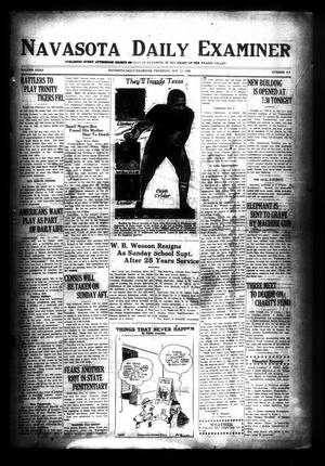 Navasota Daily Examiner (Navasota, Tex.), Vol. 32, No. 212, Ed. 1 Thursday, October 17, 1929