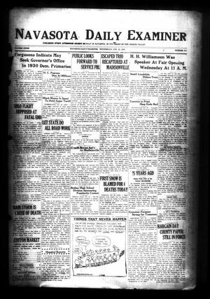 Navasota Daily Examiner (Navasota, Tex.), Vol. 32, No. 217, Ed. 1 Wednesday, October 23, 1929