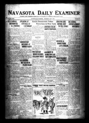 Navasota Daily Examiner (Navasota, Tex.), Vol. 32, No. 229, Ed. 1 Wednesday, November 6, 1929