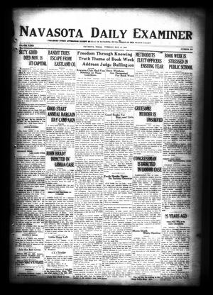 Navasota Daily Examiner (Navasota, Tex.), Vol. 32, No. 240, Ed. 1 Tuesday, November 19, 1929