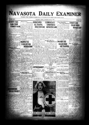 Navasota Daily Examiner (Navasota, Tex.), Vol. 32, No. 244, Ed. 1 Saturday, November 23, 1929