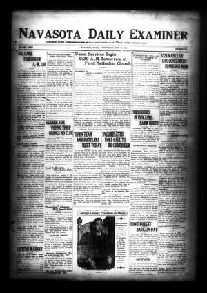 Navasota Daily Examiner (Navasota, Tex.), Vol. 32, No. 247, Ed. 1 Wednesday, November 27, 1929