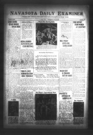 Navasota Daily Examiner (Navasota, Tex.), Vol. 34, No. 135, Ed. 1 Wednesday, July 20, 1932