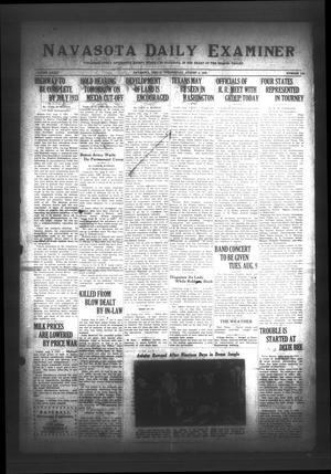 Navasota Daily Examiner (Navasota, Tex.), Vol. 34, No. 148, Ed. 1 Wednesday, August 3, 1932